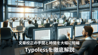 新聞社が作ったAI文章校正ツール「Typoless」の使い方や料金を徹底解説！無料トライアルはある？