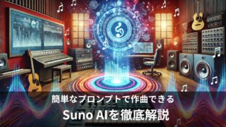 文章だけで作曲できる「Suno AI」の使い方や料金を徹底解説！無料版はある？