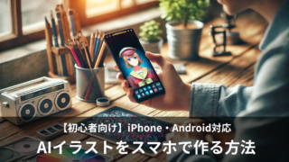AIイラストをスマホで作る方法！初心者向けおすすめアプリを解説【iPhone・Android】